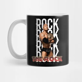 Wrestle Star The rock Mug